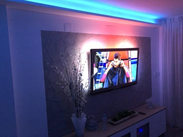 Vista de la TV del salón