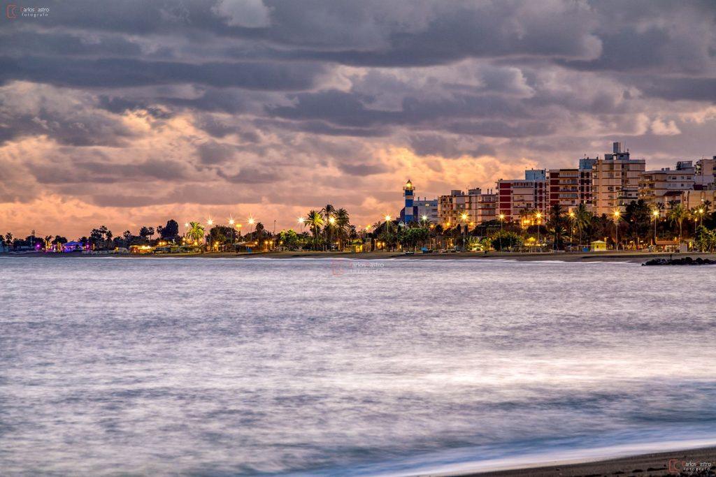torre-del-mar-atardecer-nublado